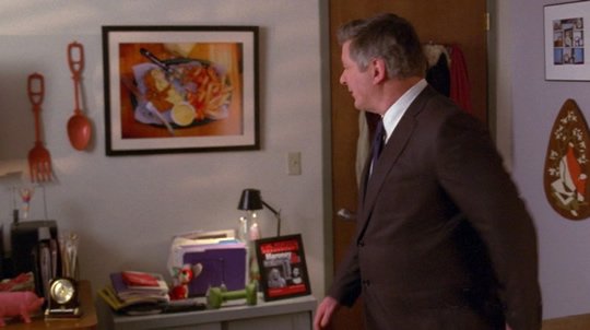 Liz Lemon’s food picture in her office